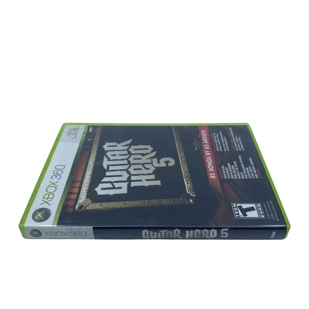 Guitar Hero 5 (Xbox 360, 2009) Complete CIB Tested & Working